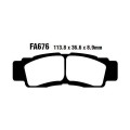 EBC Brakes Double-H Sintered Superbike Brake Pads Rear - FA677R EBC Brakes Double-H Sintered Superbike Brake Pads Rear - FA677R